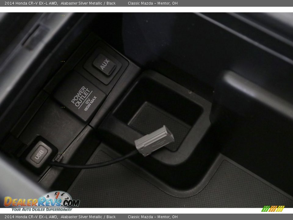2014 Honda CR-V EX-L AWD Alabaster Silver Metallic / Black Photo #18