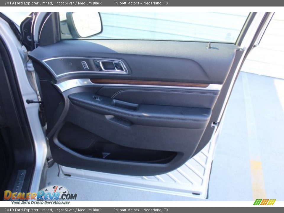 2019 Ford Explorer Limited Ingot Silver / Medium Black Photo #29
