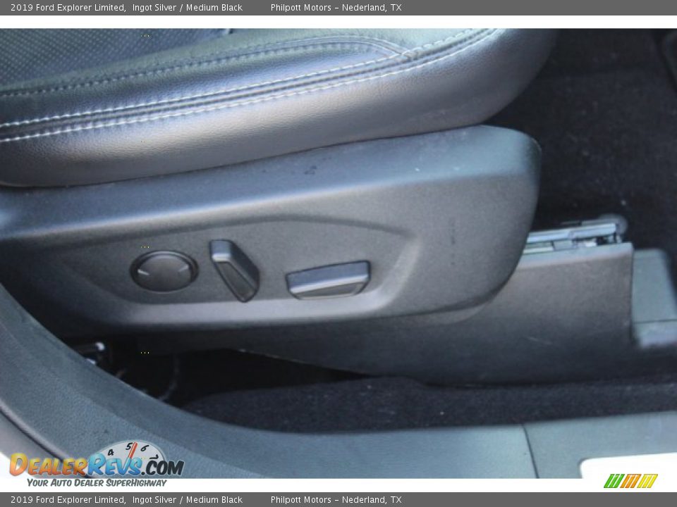 2019 Ford Explorer Limited Ingot Silver / Medium Black Photo #31