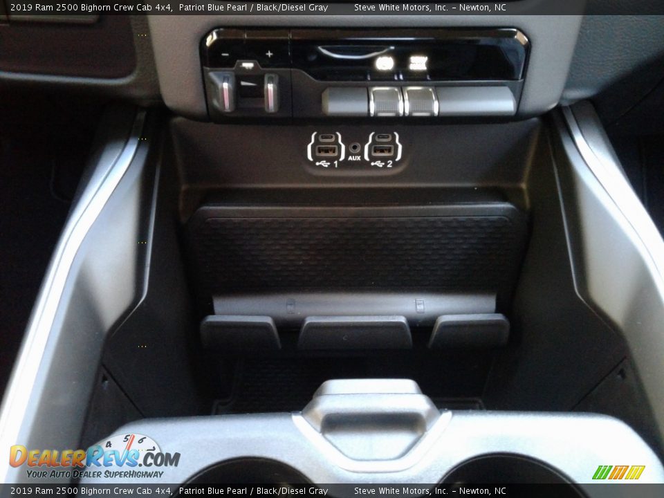 2019 Ram 2500 Bighorn Crew Cab 4x4 Patriot Blue Pearl / Black/Diesel Gray Photo #26