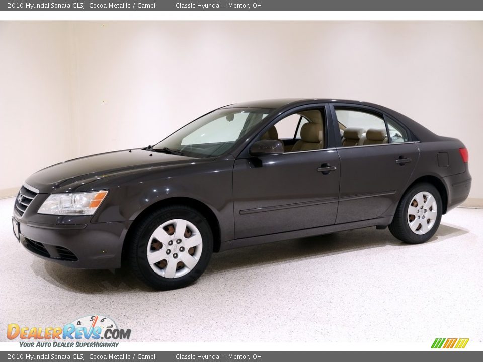 2010 Hyundai Sonata GLS Cocoa Metallic / Camel Photo #3