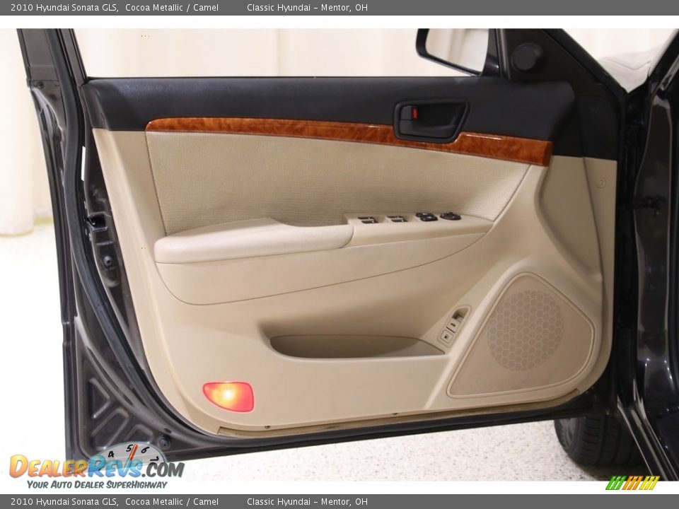 2010 Hyundai Sonata GLS Cocoa Metallic / Camel Photo #4