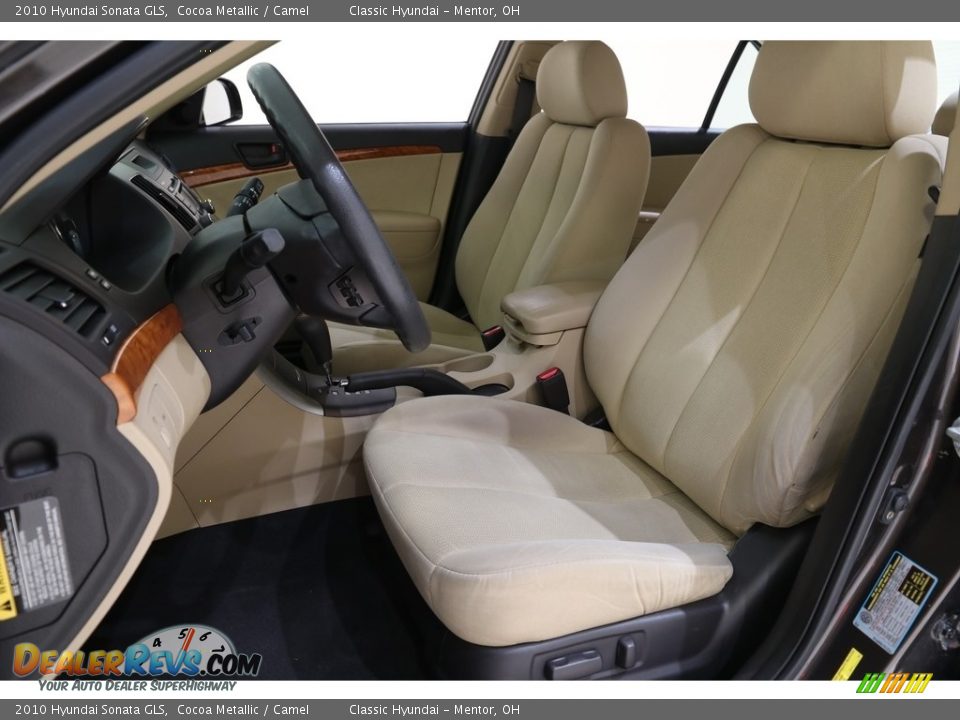 2010 Hyundai Sonata GLS Cocoa Metallic / Camel Photo #5
