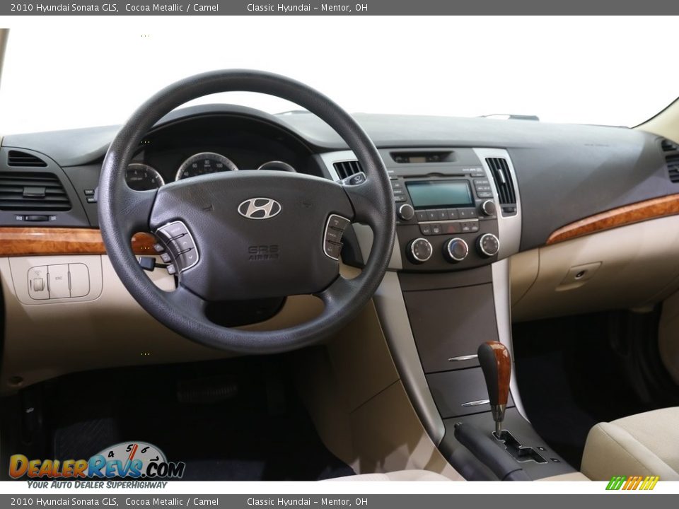 2010 Hyundai Sonata GLS Cocoa Metallic / Camel Photo #6