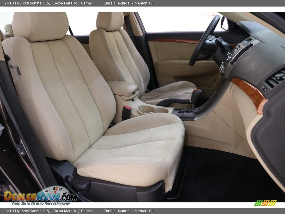 2010 Hyundai Sonata GLS Cocoa Metallic / Camel Photo #12