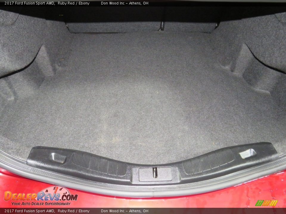 2017 Ford Fusion Sport AWD Ruby Red / Ebony Photo #13