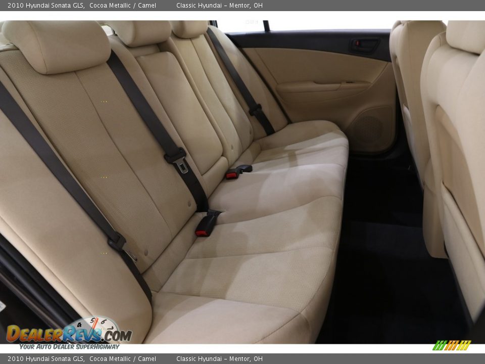 2010 Hyundai Sonata GLS Cocoa Metallic / Camel Photo #13