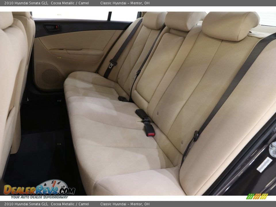 2010 Hyundai Sonata GLS Cocoa Metallic / Camel Photo #14