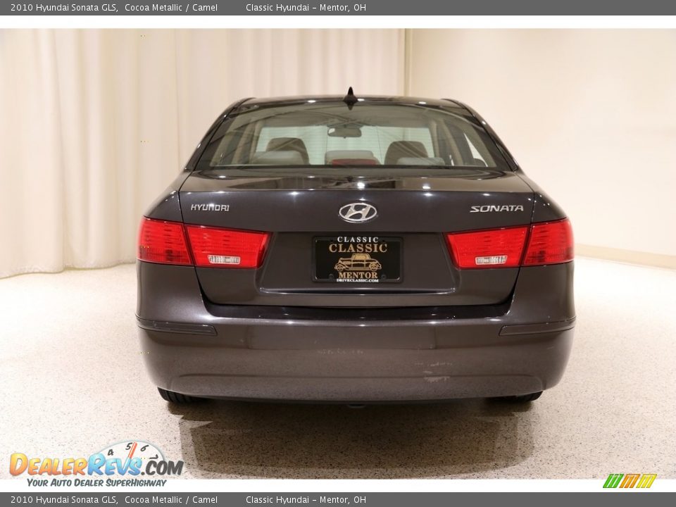 2010 Hyundai Sonata GLS Cocoa Metallic / Camel Photo #15