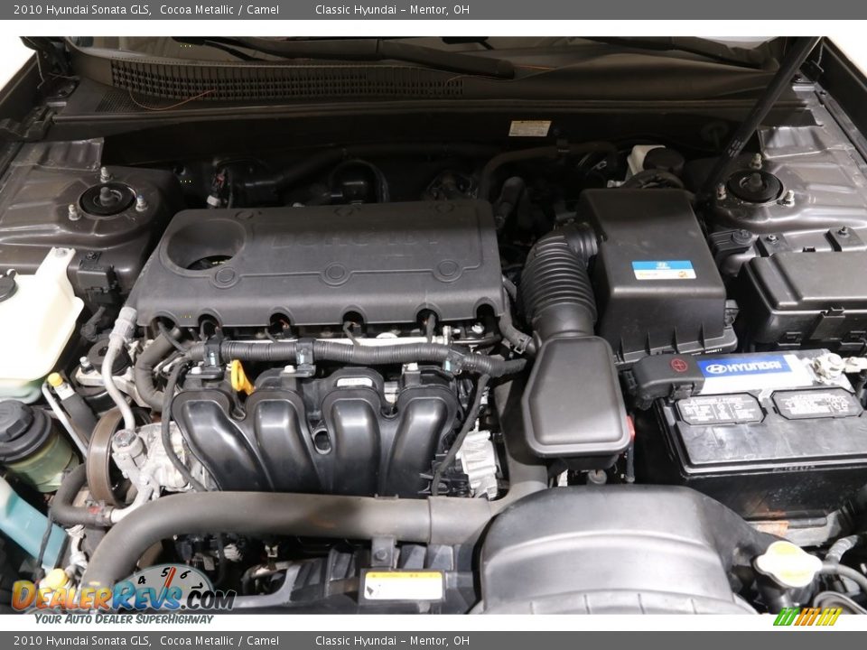 2010 Hyundai Sonata GLS Cocoa Metallic / Camel Photo #16