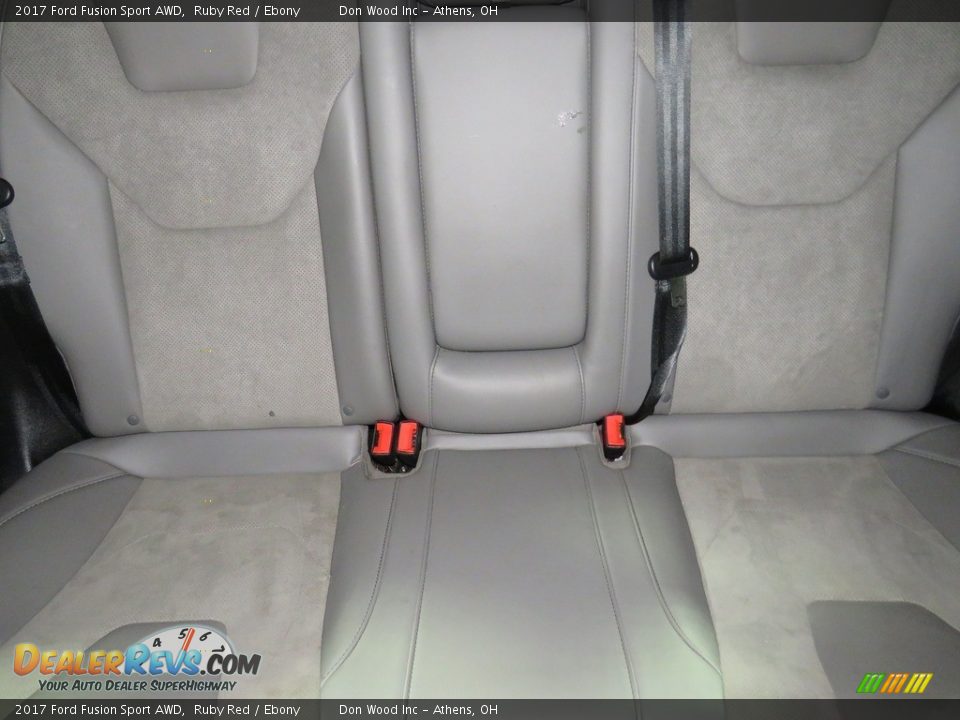 2017 Ford Fusion Sport AWD Ruby Red / Ebony Photo #19