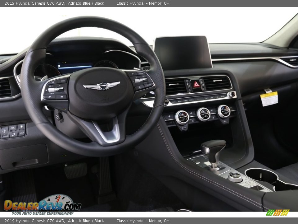 Dashboard of 2019 Hyundai Genesis G70 AWD Photo #8