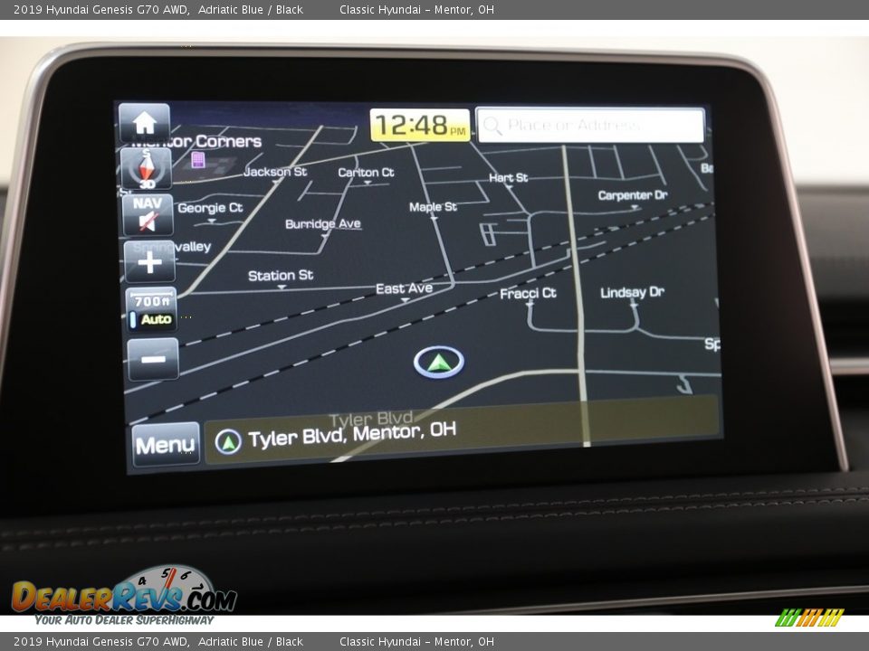 Navigation of 2019 Hyundai Genesis G70 AWD Photo #15