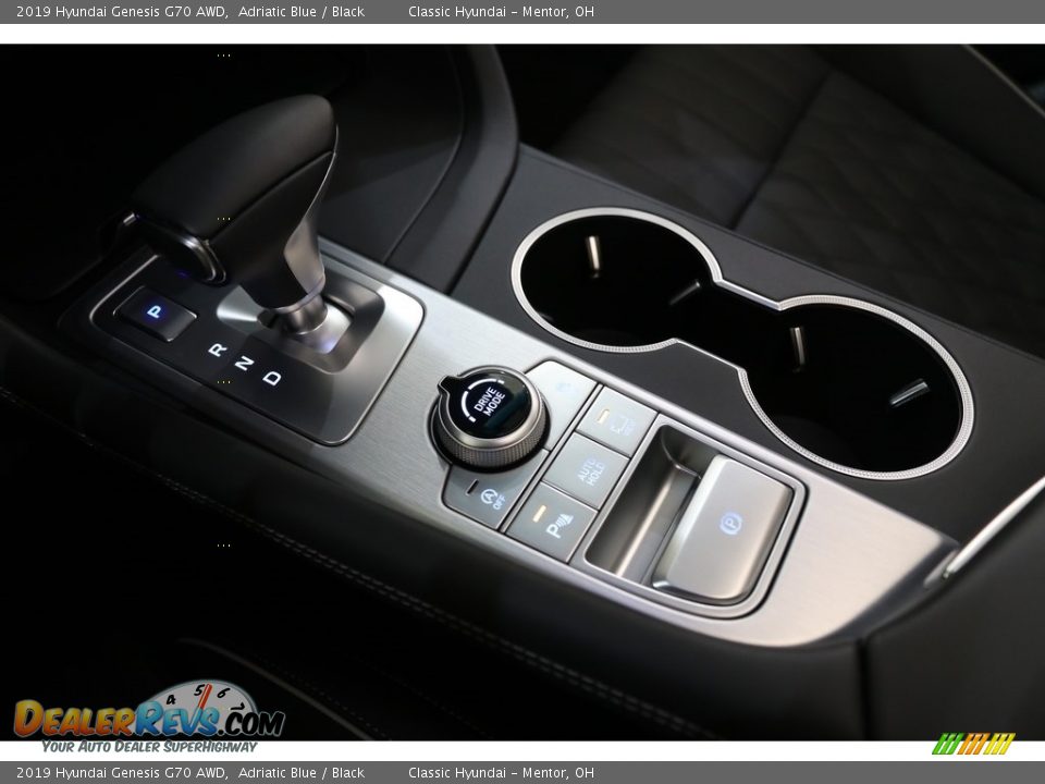 2019 Hyundai Genesis G70 AWD Adriatic Blue / Black Photo #21