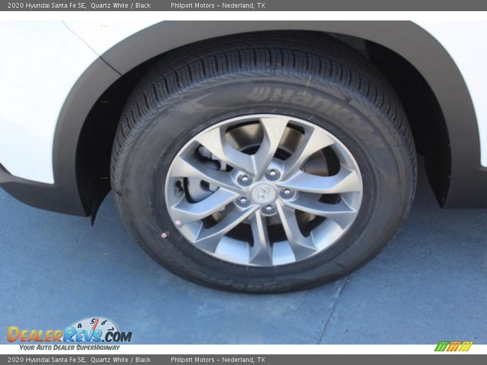 2020 Hyundai Santa Fe SE Quartz White / Black Photo #5