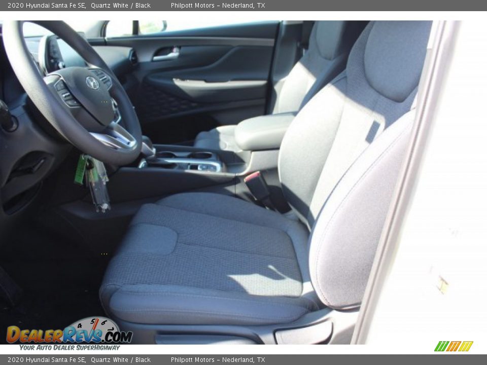 2020 Hyundai Santa Fe SE Quartz White / Black Photo #10