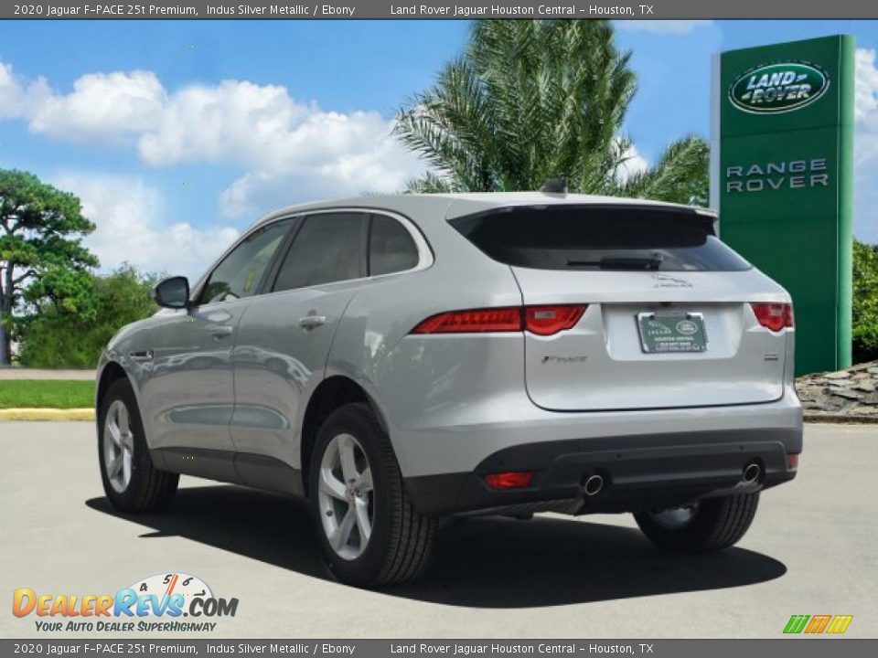 2020 Jaguar F-PACE 25t Premium Indus Silver Metallic / Ebony Photo #4