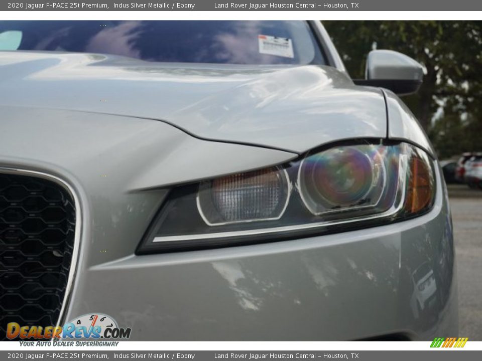 2020 Jaguar F-PACE 25t Premium Indus Silver Metallic / Ebony Photo #7