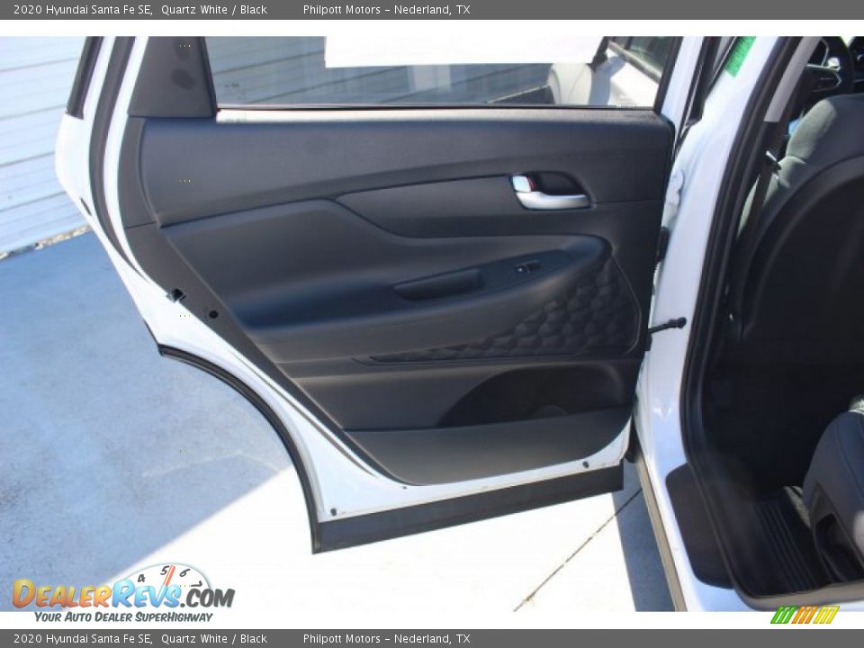 2020 Hyundai Santa Fe SE Quartz White / Black Photo #18