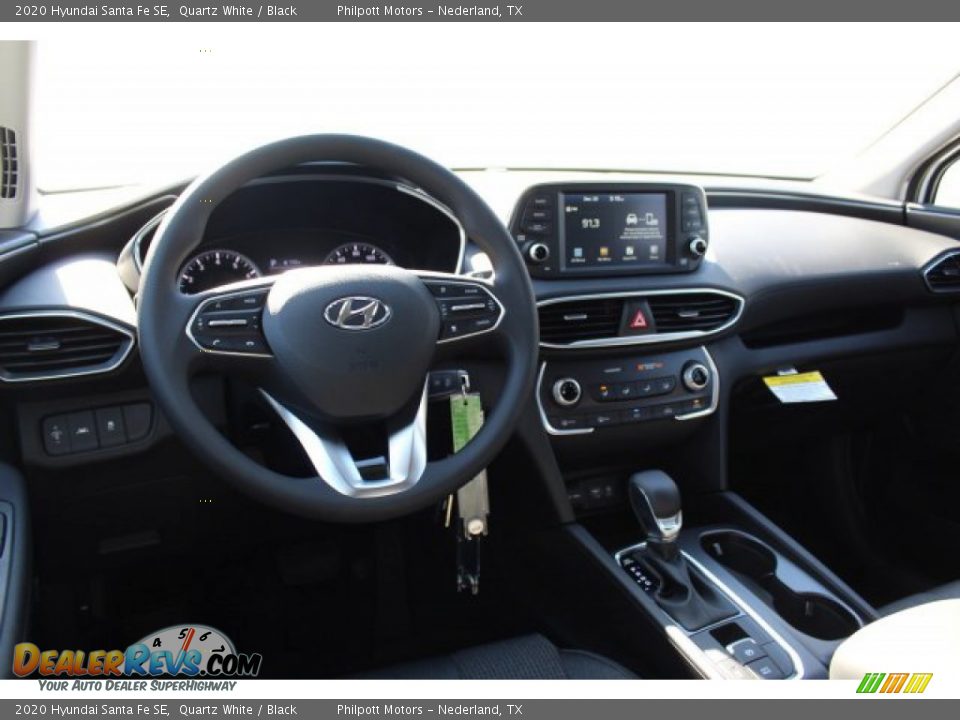 2020 Hyundai Santa Fe SE Quartz White / Black Photo #20