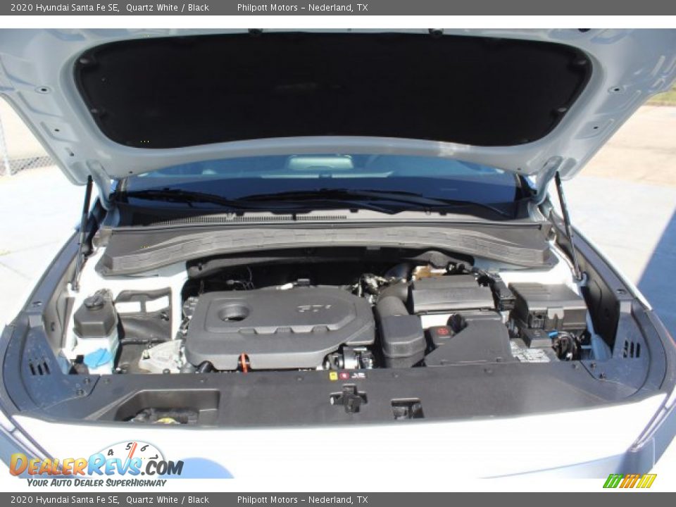 2020 Hyundai Santa Fe SE Quartz White / Black Photo #23