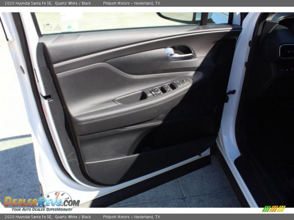 2020 Hyundai Santa Fe SE Quartz White / Black Photo #9