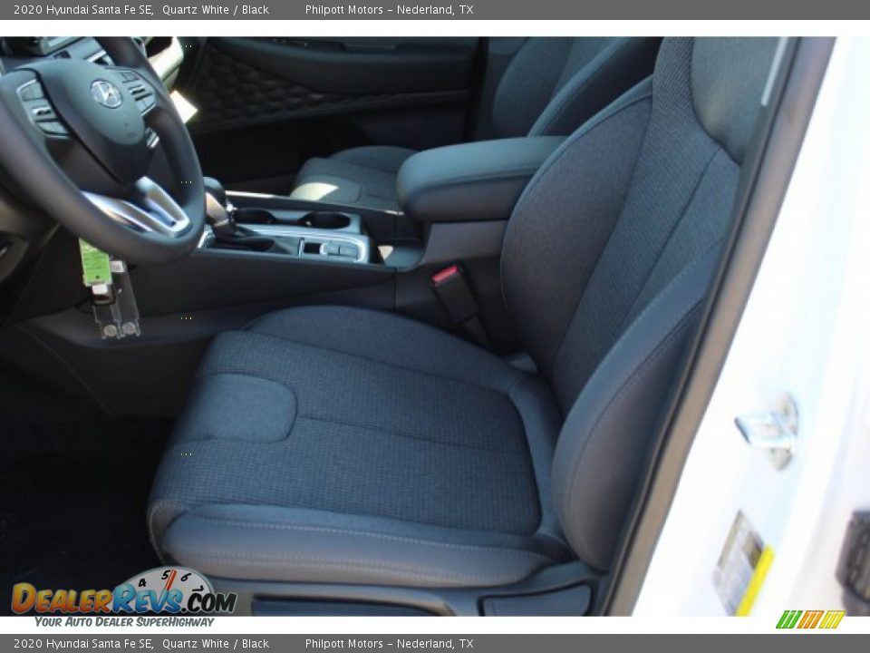 2020 Hyundai Santa Fe SE Quartz White / Black Photo #10