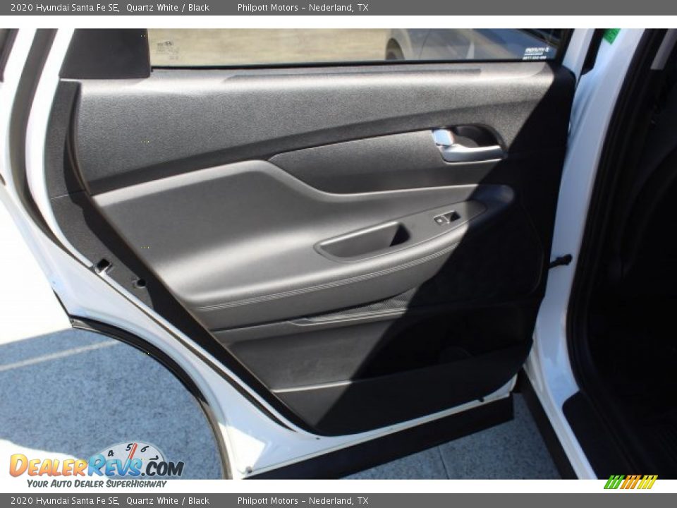 2020 Hyundai Santa Fe SE Quartz White / Black Photo #18