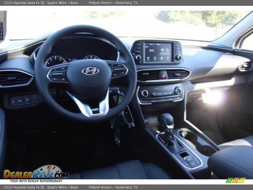2020 Hyundai Santa Fe SE Quartz White / Black Photo #20