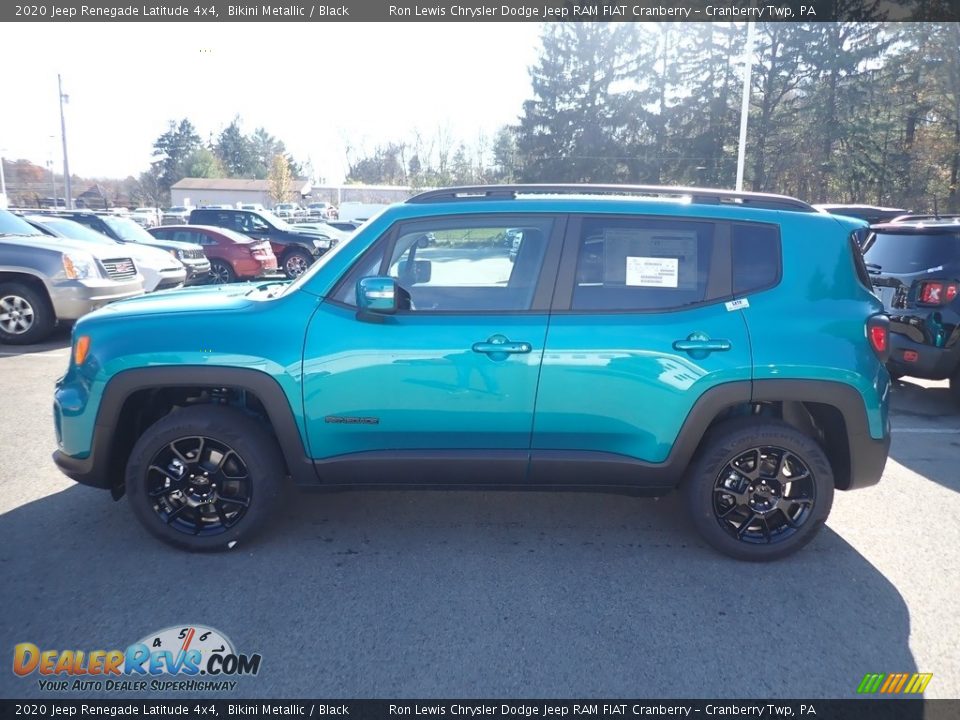 2020 Jeep Renegade Latitude 4x4 Bikini Metallic / Black Photo #2