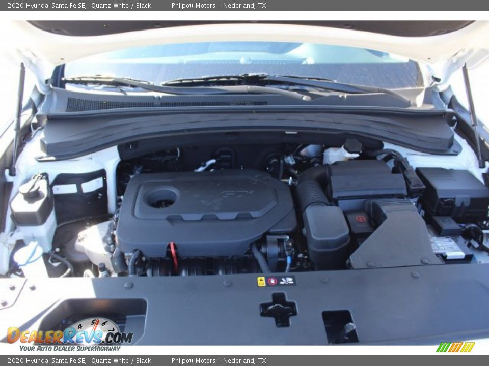 2020 Hyundai Santa Fe SE Quartz White / Black Photo #23