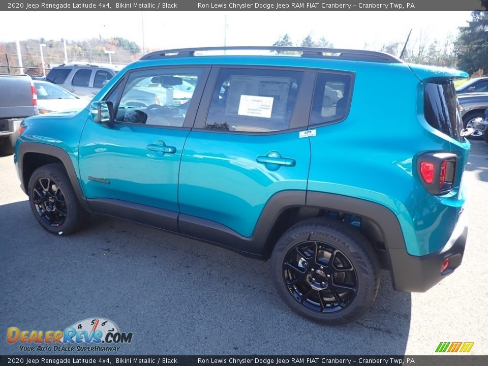 2020 Jeep Renegade Latitude 4x4 Bikini Metallic / Black Photo #3
