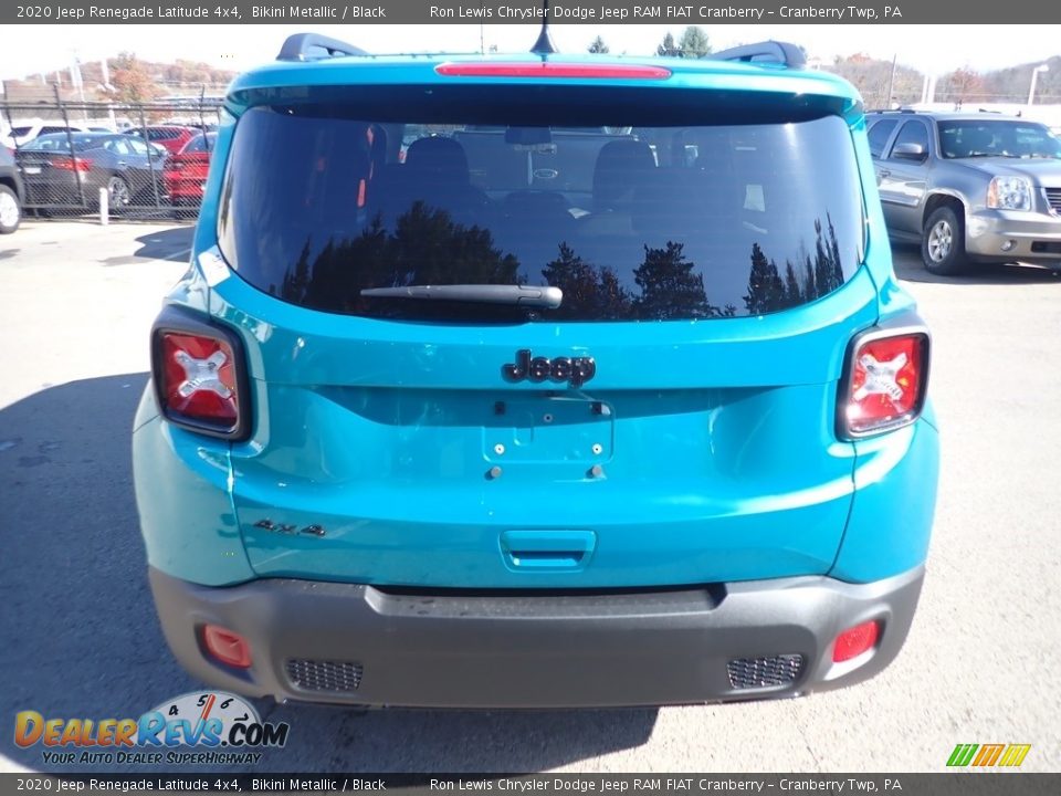 2020 Jeep Renegade Latitude 4x4 Bikini Metallic / Black Photo #4