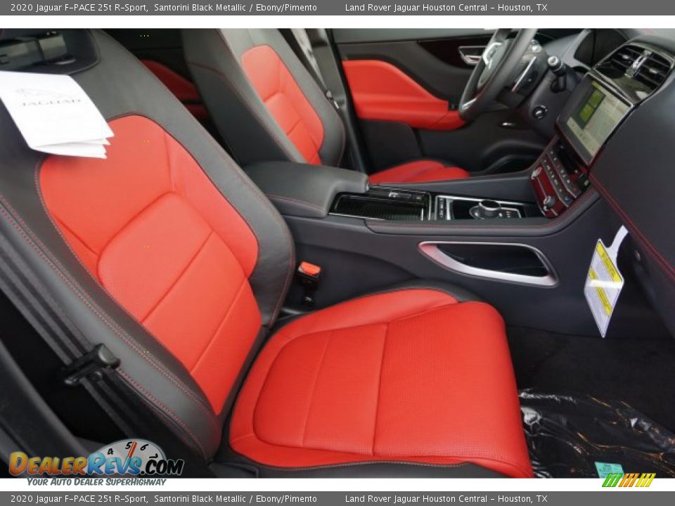 Front Seat of 2020 Jaguar F-PACE 25t R-Sport Photo #13