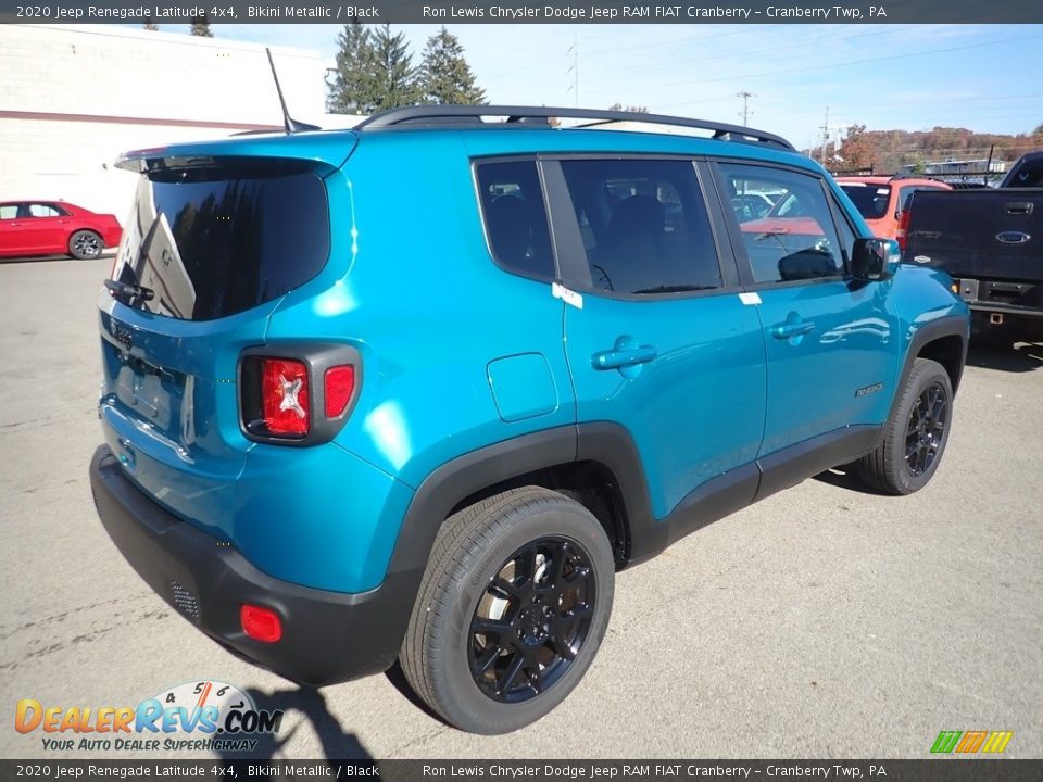 2020 Jeep Renegade Latitude 4x4 Bikini Metallic / Black Photo #5