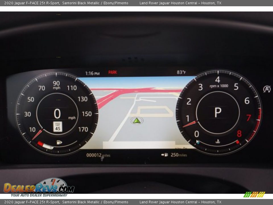 2020 Jaguar F-PACE 25t R-Sport Gauges Photo #15