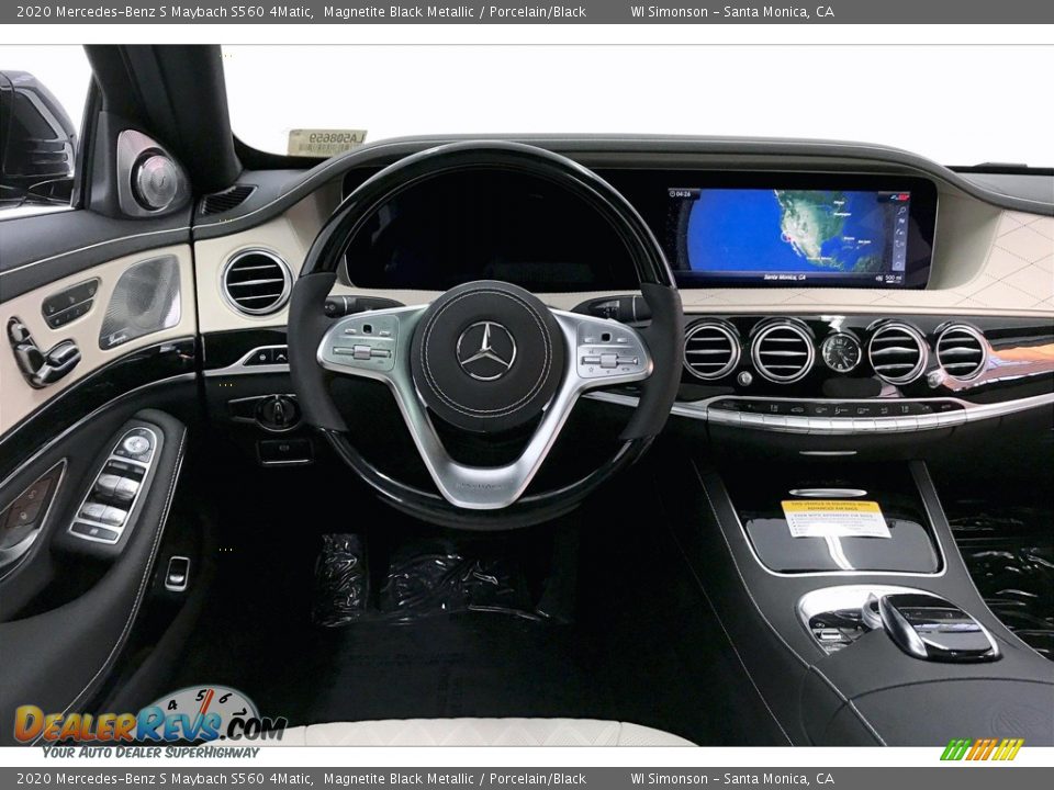 Dashboard of 2020 Mercedes-Benz S Maybach S560 4Matic Photo #4