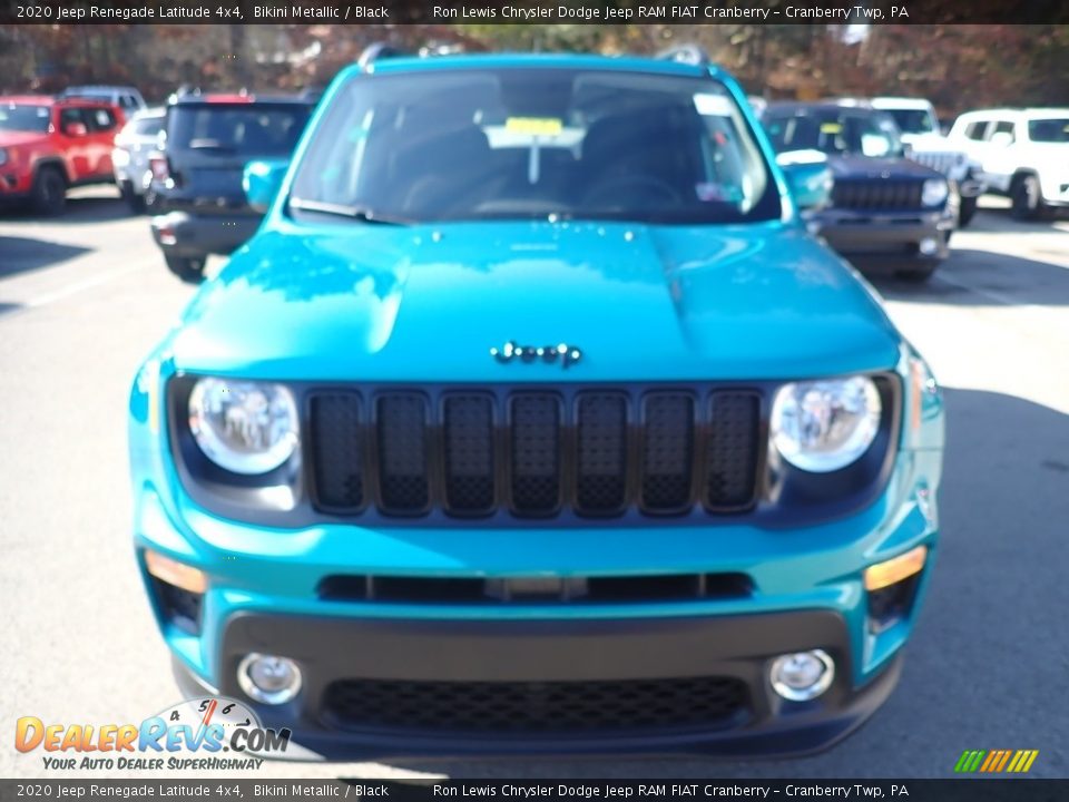 2020 Jeep Renegade Latitude 4x4 Bikini Metallic / Black Photo #8