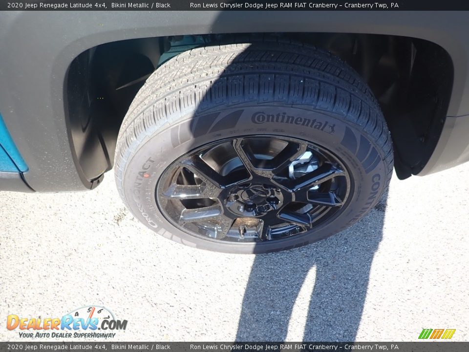 2020 Jeep Renegade Latitude 4x4 Bikini Metallic / Black Photo #9