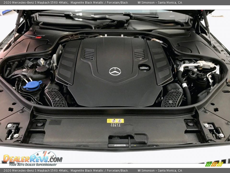 2020 Mercedes-Benz S Maybach S560 4Matic 4.0 Liter DI biturbo DOHC 32-Valve VVT V8 Engine Photo #9
