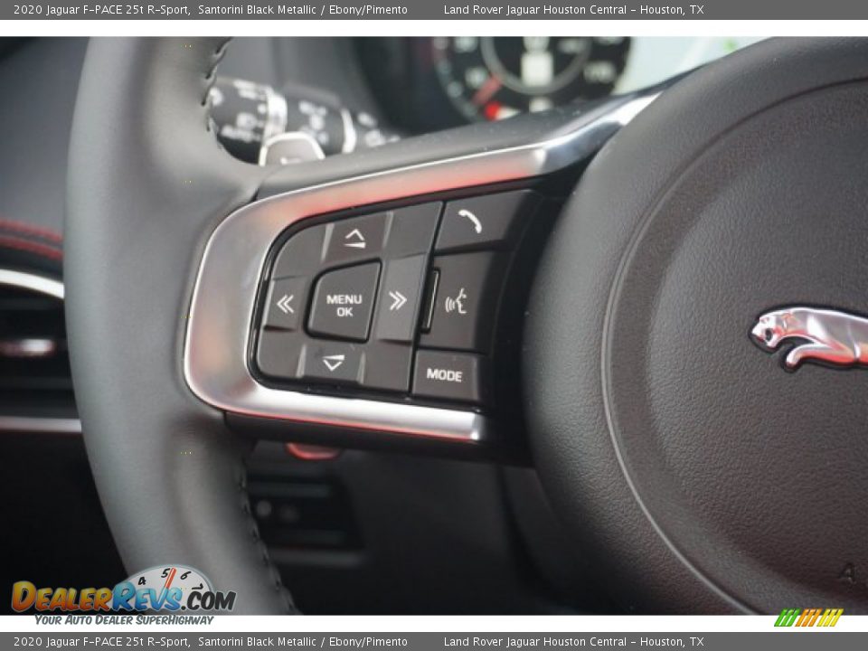 2020 Jaguar F-PACE 25t R-Sport Steering Wheel Photo #28