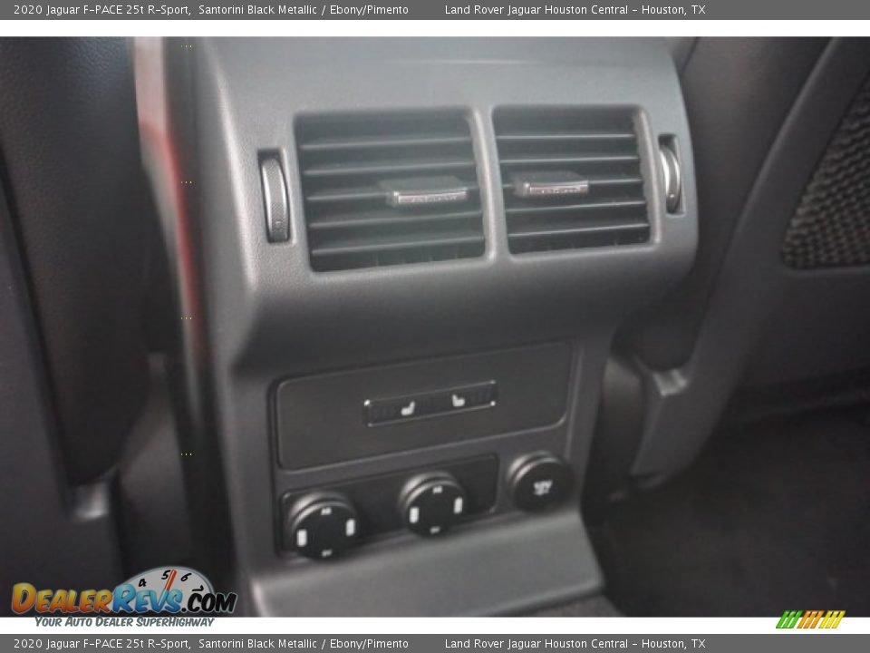 2020 Jaguar F-PACE 25t R-Sport Santorini Black Metallic / Ebony/Pimento Photo #30