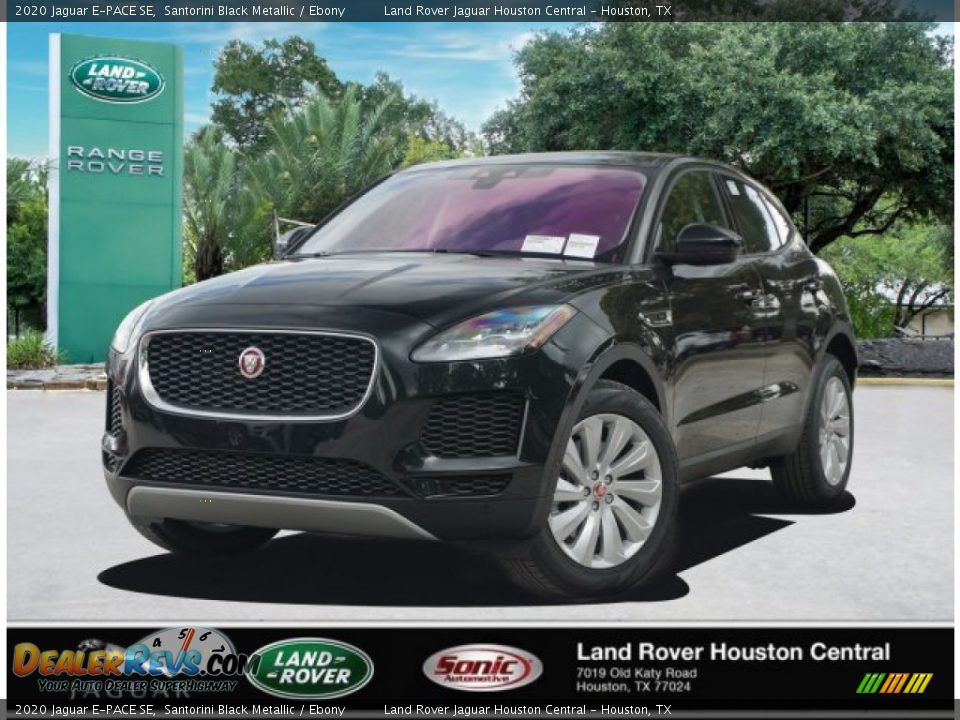 2020 Jaguar E-PACE SE Santorini Black Metallic / Ebony Photo #1