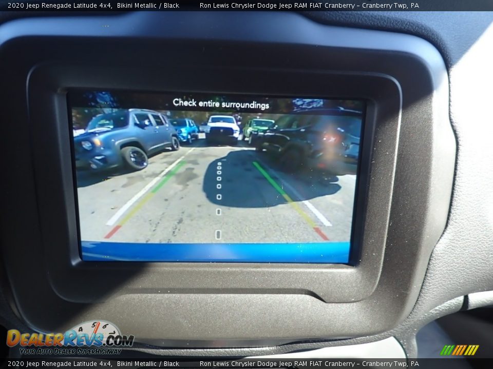 2020 Jeep Renegade Latitude 4x4 Bikini Metallic / Black Photo #18