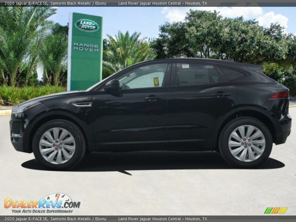 2020 Jaguar E-PACE SE Santorini Black Metallic / Ebony Photo #2