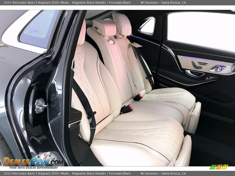 Rear Seat of 2020 Mercedes-Benz S Maybach S560 4Matic Photo #13