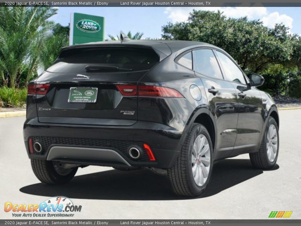 2020 Jaguar E-PACE SE Santorini Black Metallic / Ebony Photo #3