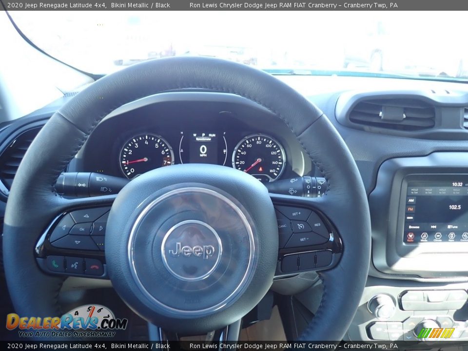 2020 Jeep Renegade Latitude 4x4 Bikini Metallic / Black Photo #20