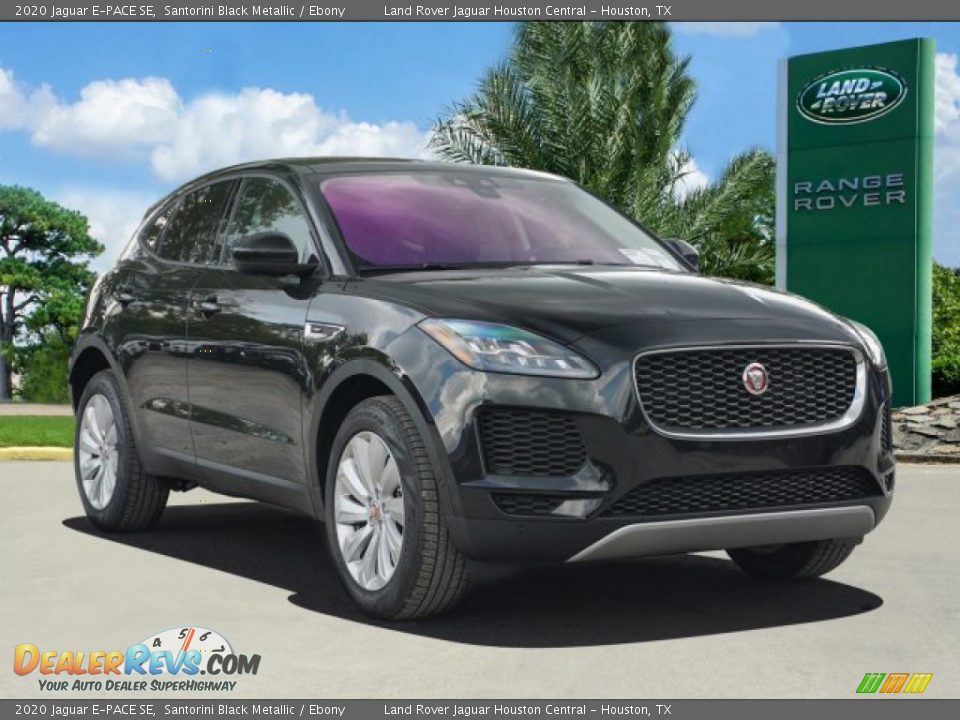 2020 Jaguar E-PACE SE Santorini Black Metallic / Ebony Photo #5
