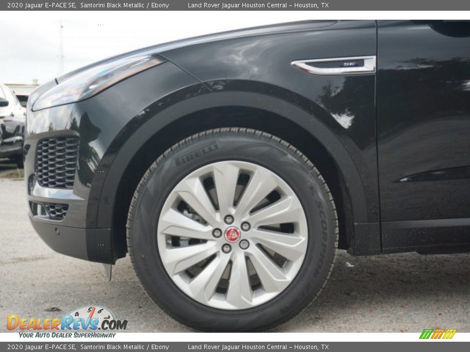 2020 Jaguar E-PACE SE Santorini Black Metallic / Ebony Photo #6